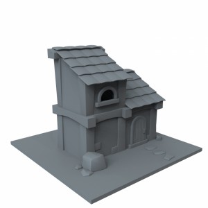 دانلود رایگان مدل سه بعدی کلبه جنگلی