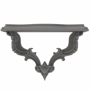 مدل 3D سه بعدی استند گچ بری کلاسیک با کیفیت بالا