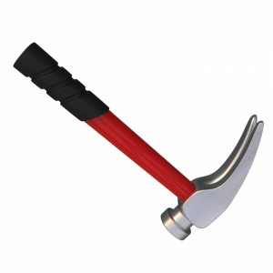 مدل 3D سه بعدی چکش نجاری دسته چوبی با کیفیت بالا