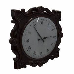 مدل سه بعدی ساعت دیواری کلاسیک