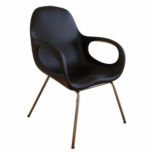 مدل سه بعدی صندلی پلاستیکی مدرن