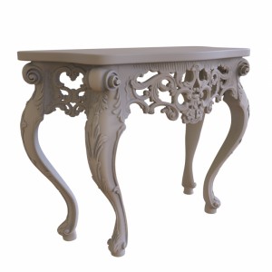 مدل سه بعدی میز جلو مبلی عسلی