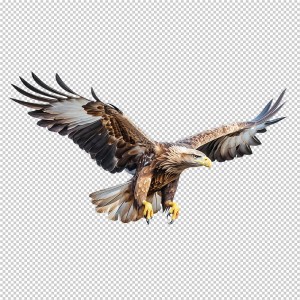 عکس png پرنده عقاب با پس زمینه خام