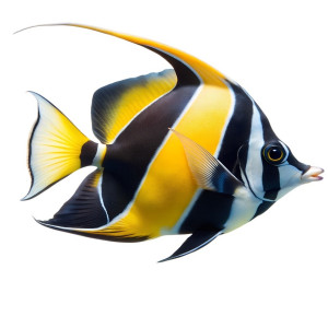 عکس ماهی زینتی تزئینی در آکواریوم با کیفیت بالا