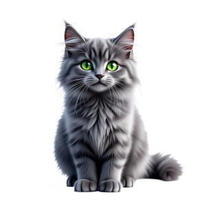 عکس گربه زیبا و بامزه با کیفیت بالا و اصلی