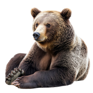 عکس خرس ترسناک و خشمگین با کیفیت بالا