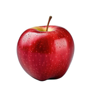 عکس سیب قرمز بدون پس زمینه و با کیفیت بالا