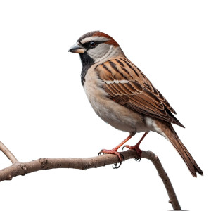 عکس گنجشک زیبا و با رنگ های زیبا با کیفیت بالا