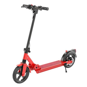 عکس اسکوتر چرخ دار قرمز با کیفیت بالا