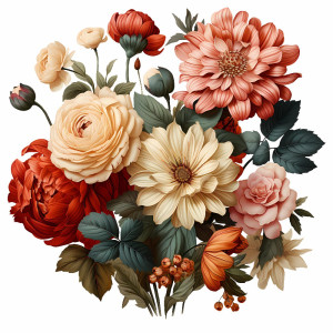 عکس گل های زیبا و تزئینی رنگی با کیفیت بالا