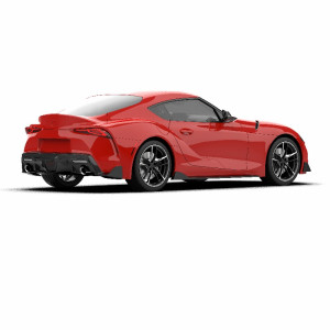 عکس ماشین فوق اسپرت تویوتا قرمز رنگ با کیفیت بالا