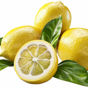 عکس لیموی سبز برش خورده نصف شده با کیفیت بالا