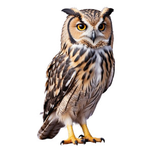 عکس جغد پرنده شب گرد به صورت خام و با کیفیت بالا