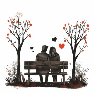 عکس png پروفایل زوج عاشقانه با کیفیت بالا