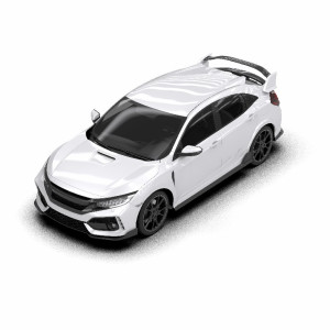 عکس ماشین فوق اسپرت هوندا سفید رنگ با کیفیت بالا