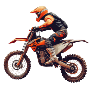 عکس png موتور سیکلت کراس خفن با کیفیت بالا