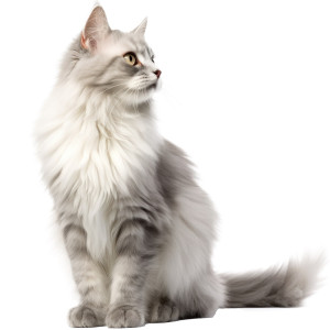 عکس گربه زیبا خانگی با کیفیت بالا