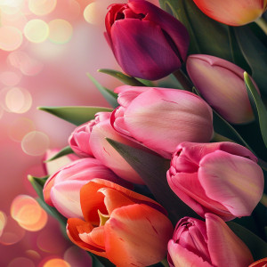 عکس گل لاله با رنگ های متفاوت با کیفیت بالا