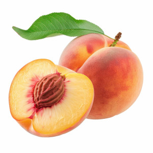 عکس png میوه هلو با کیفیت بالا