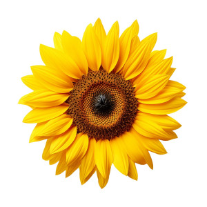 عکس png گل آفتابگردان زیبا با کیفیت بالا