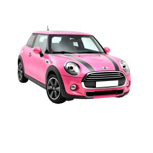 عکس png ماشین اسپرت مینی آبی رنگ با کیفیت بالا