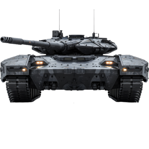 عکس png تانگ زرهی جنگی با پس زمینه خام