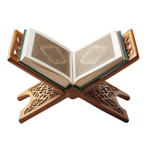 عکس سه بعدی PNG قرآن کریم با کیفیت بالا