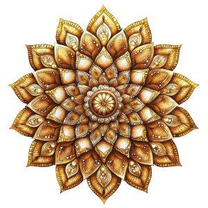 عکس PNG ماندالا با پس زمینه خام با کیفیت بالا