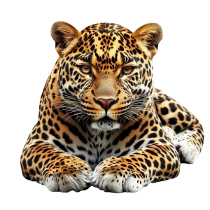 عکس png حیوان پلنگ با کیفیت بالا بدون پس زمینه