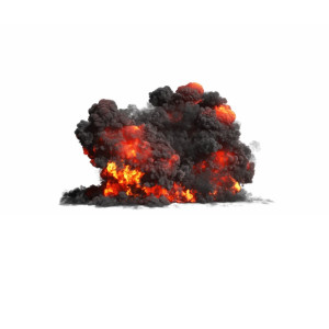 عکس png دود مشکی با بکگراند خام و خالی