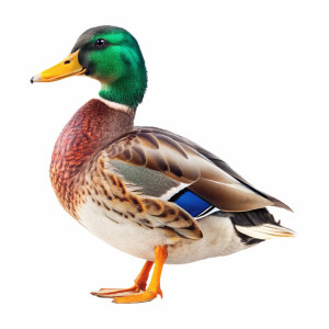 عکس png اردک با بکگراند خالی و خام