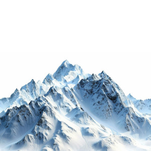 عکس کوهستان بلند و سرد برفی با کیفیت بالا