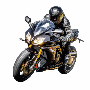 عکس png موتور سیکلت و راکب با کیفیت بالا