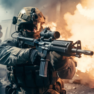 عکس 4k بازی کامپیوتری رایانه ای  call of duty