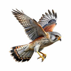 عکس png پرنده عقاب در حال پرواز در آسمان