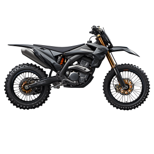 عکس png موتور سیکلت کراس از نمای کنار کیفیت بالا