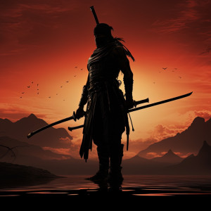 عکس تصاویر گرافیکی مرد مبارز با کیفیت بالا