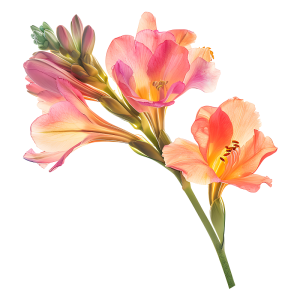 عکس png شاخه گل زیبا با کیفیت بالا و بدون پس زمینه
