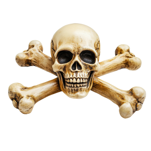 عکس png اسکلت سر انسان با کیفیت بالا