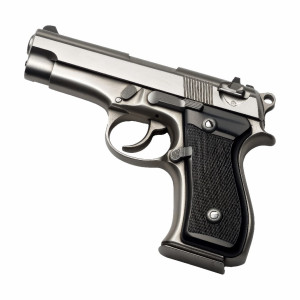 عکس png کلت کمری با کیفیت بالا و پس زمینه خاکستری