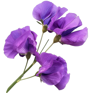 عکس گل دیجیتال طراحی شده با نرم افزار