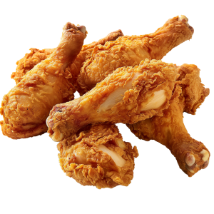 عکس png تکه های مرغ شده سوخاری با کیفیت بالا