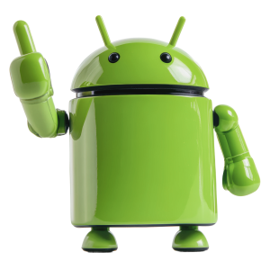 عکس png ربات موبایل اندروید با کیفیت بالا و خام