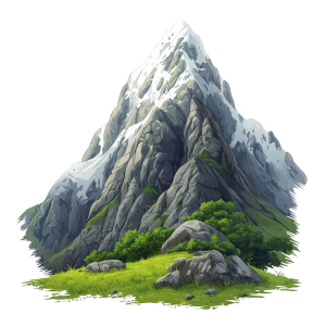 عکس png کوهستان بسیار زیبا با کیفیت بالا