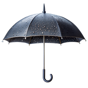 عکس png چترهای رنگی متصل به هم با کیفیت بالا