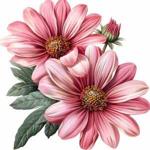 عکس png گل بسیار زیبا با پس زمینه خام کیفیت بالا