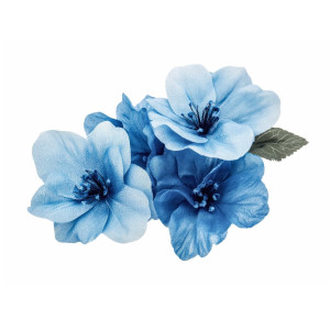 عکس تصویر گرافیکی گل های دیجیتال رنگی