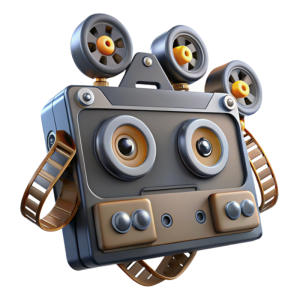 عکس سه بعدی دوربین فیلم برادری فانتزی کیفیت بالا