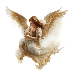 عکس 4k دختر بچه زیبا با بال فرشته با کیفیت بالا