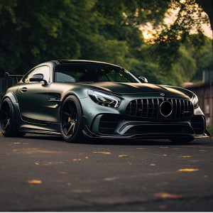 عکس ماشین مرسدس بنز ای ام جی با کیفیت بالا